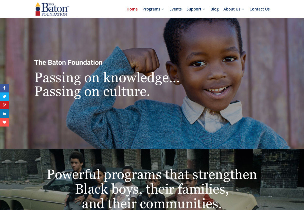 The Baton Foundation - Another Flawless Website