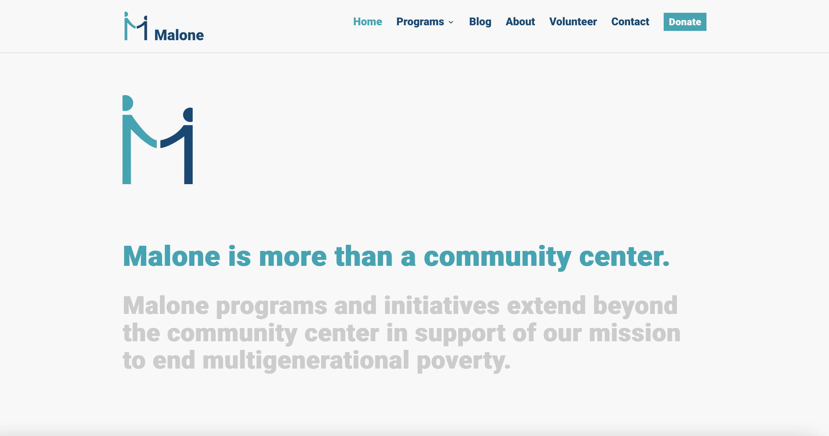 The Malone Center Website - Home Page